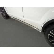 Пороги труба 60 мм для Lifan X60 2016-2018