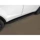 Пороги алюминиевые ТСС с накладкой чёрные для Lifan X60 2016-2018 артикул LIFX6017-21BL