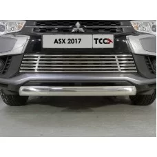 Накладка решетки радиатора нижняя 12 мм для Mitsubishi ASX 2017-2019