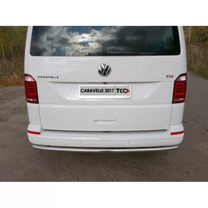 Рамка номерного знака комплект для Volkswagen Transporter T5/6 2003-2024 артикул VWTRANS-01RN