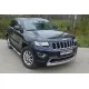 Защита передняя овальная короткая 75-42 мм для Jeep Grand Cherokee 2013-2017 артикул GRCHER13-05