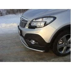 Накладка решётки радиатора верхняя 12 мм для Opel Mokka 2012-2019