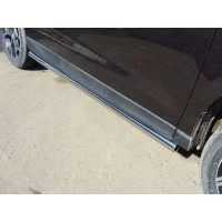 Пороги труба 60 мм для Subaru Forester SJ 2013-2016