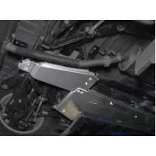 Защита заднего дифференциала ТСС алюминий 4 мм для Geely Atlas 2018-2022