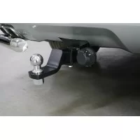 Фаркоп оцинкованный, шар E нержавеющий для Kia Mohave 2020-2024