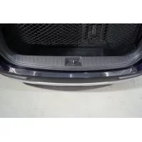 Накладка на задний бампер лист зеркальный для Kia Carnival 2020-2024