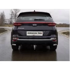 Фаркоп ТСС оцинкованный, шар E для Kia Sportage 2018-2024