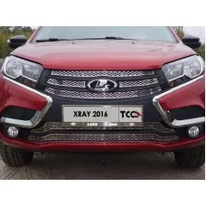Накладка решётки радиатора нижняя лист для Lada XRay 2016-2022