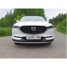 Защита переднего бампера 42 мм для Mazda CX-5 2018-2024