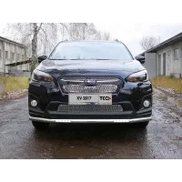 Защита переднего бампера с ДХО 60 мм для Subaru XV 2017-2024