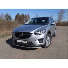 Защита переднего бампера 42 мм для Mazda CX-5 2015-2024