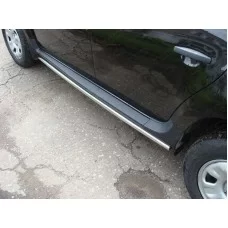 Пороги труба 42 мм для Renault Duster 2011-2015
