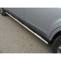 Пороги труба 50 мм для Subaru Outback 2012-2014