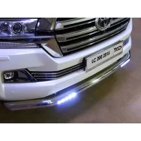 Накладка решётки радиатора 12 мм для Toyota Land Cruiser 200 2015-2024