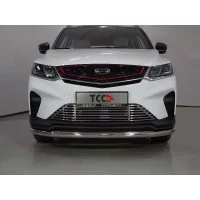 Защита переднего бампера 60 мм для Geely Coolray 2019-2023