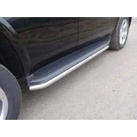 Защита штатных порогов 60 мм для Chevrolet Tahoe 2016-2021