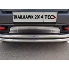Накладка решётки радиатора 12 мм для Jeep Cherokee Trailhawk 2014-2024