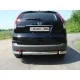 Защита задняя овальные уголки 75х42 мм для Honda CR-V 2012-2015 для Honda CR-V 2012-2015