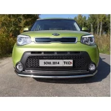 Накладка решётки радиатора нижняя 16 мм для Kia Soul 2014-2016