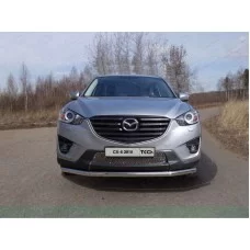 Защита переднего бампера 60 мм для Mazda CX-5 2015-2024