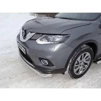 Накладка решётки радиатора нижняя лист с парктрониками для Nissan X-Trail 2015-2018