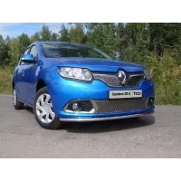 Накладка решётки радиатора нижняя лист 1 мм для Renault Sandero 2015-2024