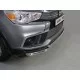 Накладка решетки радиатора верхняя лист, комплект 4 шт для Mitsubishi ASX 2017-2019 артикул MITSASX17-14
