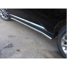 Пороги труба 60 мм для Lexus RX-270/350/450 2012-2015