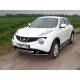 Защита передняя овальная 75х42 мм для Nissan Juke 2010-2014 артикул NISJUKE4WDT12-06