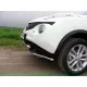 Защита передняя овальная 75х42 мм для Nissan Juke 2010-2014 артикул NISJUKE4WDT12-06