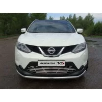 Накладка решётки радиатора 16 мм для Nissan Qashqai 2015-2019