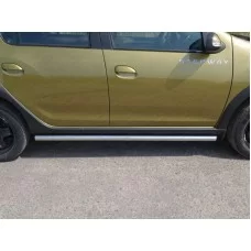 Пороги труба 60 мм для Renault Sandero Stepway 2015-2024