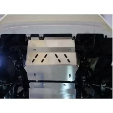 Защита радиатора ТСС алюминий 4 мм для Toyota Hilux/Fortuner 2015-2024