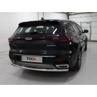 Защита заднего бампера 60 мм для Chery Tiggo 8 2020-2024
