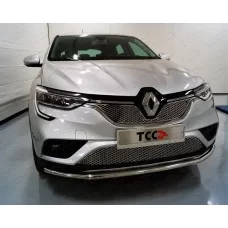 Накладка решетки радиатора верхняя лист 2 шт для Renault Arkana 2019-2024