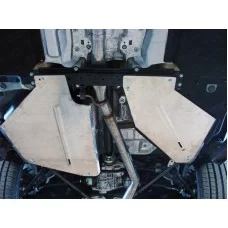 Защита бака ТСС алюминий 4 мм для Audi Q7/Audi Q8 2015-2024