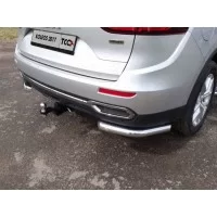 Фаркоп ТСС оцинкованный, шар E нержавеющий для Renault Koleos 2017-2024