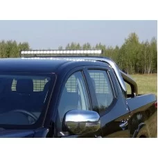Защита кузова со светодиодной фарой 76 мм для Fiat Fullback 2016-2020