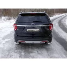 Защита задняя уголки 76 мм для Ford Explorer 2015-2017 Защита задняя уголки 76 мм для Ford Explorer 2015-2017