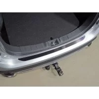 Накладка на задний бампер зеркальный лист для Mitsubishi Outlander 2019-2024