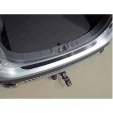 Накладка на задний бампер зеркальный лист для Mitsubishi Outlander 2019-2024
