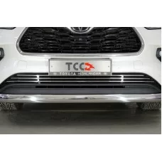 Накладка решетки радиатора нижняя 12 мм для Toyota Highlander 2020-2024