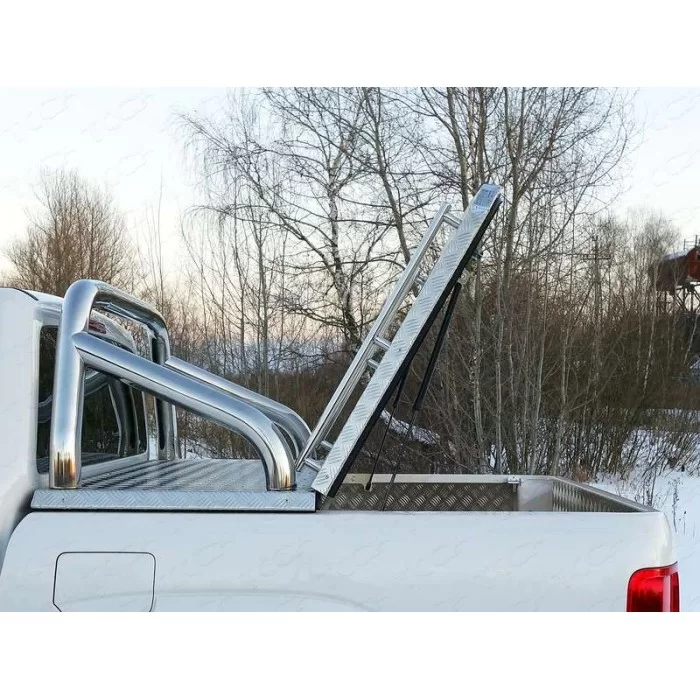 Защита кузова на крышку 76 мм для Volkswagen Amarok 2016-2024 артикул VWAMAR17-09