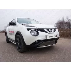 Защита переднего бампера 42 мм для Nissan Juke 2014-2018