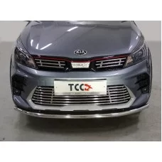 Накладка решетки радиатора верхняя 12 мм 3 шт для Kia Rio X 2020-2024