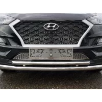 Накладка решётки радиатора нижняя лист для Hyundai Tucson 2018-2021 Накладка решётки радиатора нижняя лист для Hyundai Tucson 2018-2021