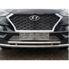 Накладка решётки радиатора нижняя лист для Hyundai Tucson 2018-2021