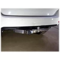 Фаркоп оцинкованный ТСС надпись Toyota для Toyota Fortuner 2015-2024