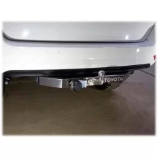 Фаркоп оцинкованный ТСС надпись Toyota для Toyota Fortuner 2015-2024