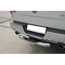 Защита задняя со ступенькой 76 мм для Dodge RAM 2001-2021